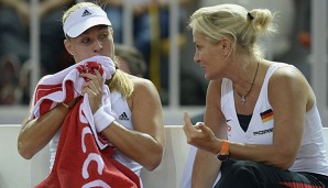 Angelique Kerber und Barbara Rittner standen 2014 gemeinsam im Fed-Cup-Finale