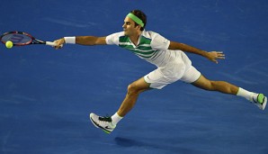 Roger Federer steht bei den Australian Open in der nächsten Runde