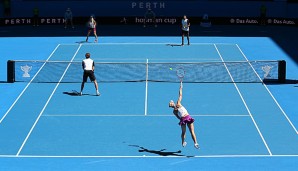 Sabine Lisicki und Alexander Zverev haben gegen Gastgeber Australien deutlich verloren