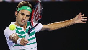 Roger Federer hatte sich nach den Australian Open einem Eingriff im linken Knie unterzogen