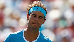 Rafael Nadal musste das Match im dritten Satz aufgeben
