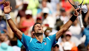 Novak Djokovic ist in Miami auf dem Weg zum nächsten Titel