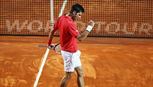 Novak Djokovic könnte seinen dritten Rom-Titel in Folge gewinnen