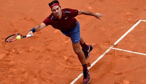 Roger Federer musste in Rom schon früh die Segel streichen