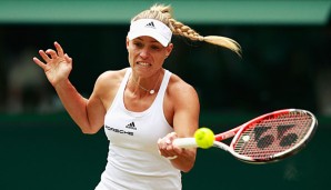 Angelique Kerber bezwang im Viertelfinale Simona Halep