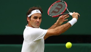 Federer scheiterte zuletzt im Halbfinale von Wimbledon