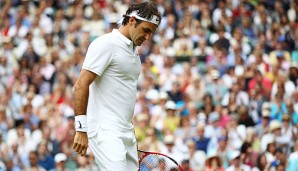 Roger Federer scheiterte in Wimbledon im Halbfinale