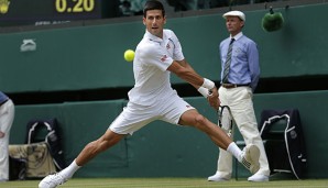 Novak Djokovic steht vor dem Aus