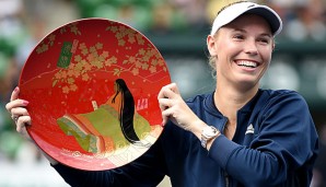 Caroline Wozniacki hat das WTA-Turnier in Tokio gewonnen