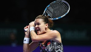 Agnieszka Radwanska gewann das WTA-Finale im letzten Jahr