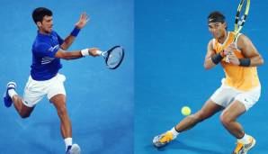 Beide sind außerdem frisch und voll im Saft. Djokovic stand bisher elf Stunden und 59 Minuten auf dem Platz, bei Nadal sind es genau zwölf Minuten mehr. Das riecht nach einer Zugabe zu ihrem epischen Finale in Melbourne im Jahr 2012 ...