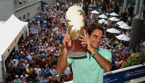 Kein 1000er Master liegt Federer so sehr wie Cincinnati. In Ohio hat er schon siebenmal den Titel in die Höhe gestemmt. In Indian Wells gewann er fünfmal, in Hamburg viermal.