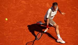Roger Federer kämpft um den Einzug ins Viertelfinale.