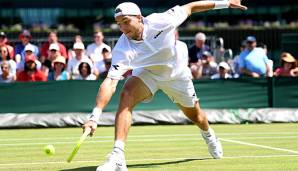 Davis-Cup-Spieler Jan-Lennard Struff (Warstein) hat beim Rasen-Major in Wimbledon wie im Vorjahr die dritte Runde erreicht