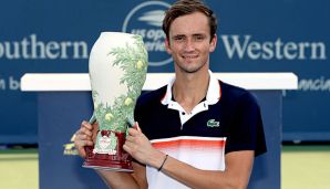 Daniil Medwedew hat das Masters in Cincinnati gewonnen.