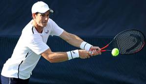 Andy Murray peilt beim Turnier in Cincinnati ein Comeback im Einzel-Turnier an.