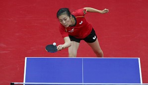 Für Han Ying war gegen die Weltmeisterin Ding Ying aus China im Viertelfinale Schluss