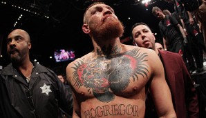 Conor McGregor im März beim Kampf gegen Diaz