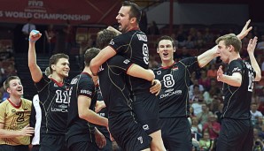 Die deutschen Volleyballer zeigten bislang starke Leistungen