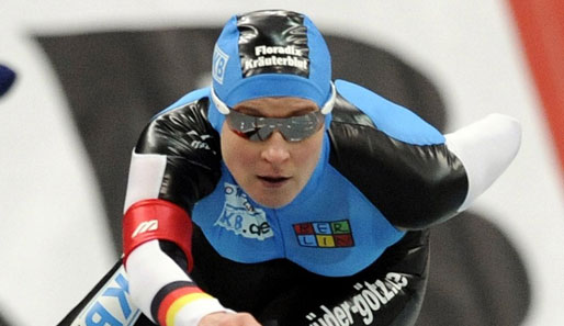 Claudia Pechstein musste ihren Start beim 1.500-Meter-Rennen zum Weltcup-Auftakt absagen