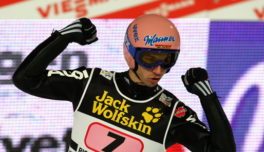 Michael Neumayer ist beim Traing zum Weltcup-Springen in Sapporo auf Rang drei gelandet