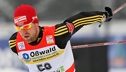 Axel Teichmann wies im Val di Fiemme auf der Zielgeraden die Konkurrenz in die Schranken