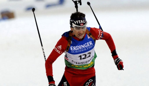 Ole Einar Björndalen ist Weltmeister in der Verfolgung