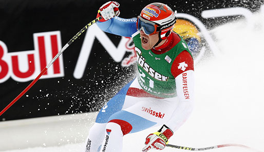 Der Schweizer Didier Cuche gewann bislang ach Weltcup-Rennen