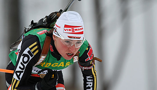 Andrea Henkel konnte in Trondheim einen Sieg einfahren