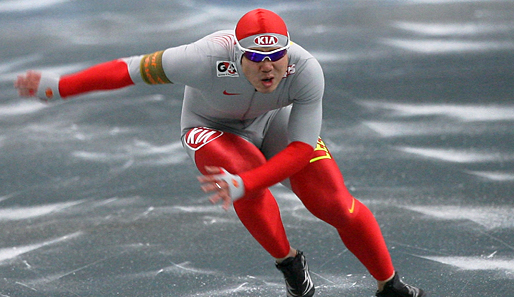 Der Chinese Yu Fengtong gewann auch das letzte 500-m-Saisonrennen in Salt Lake City