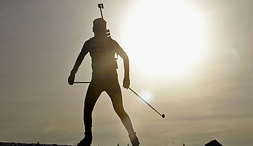 Solche Bilder werden die Biathlon-Fans auch 2010 in Ruhpolding und Oberhof zu sehen bekommen