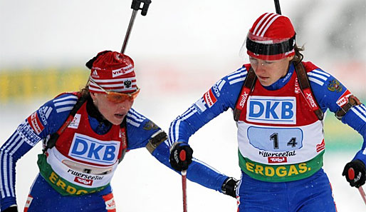 Albina Achatowa (l.) und Ekaterina Jurjewa wurden beide des Dopings mit EPO überführt
