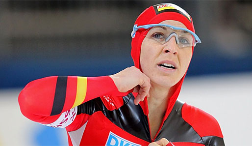 Anni Friesinger gewann bei internationalen Meisterschaften 23 Goldmedaillen