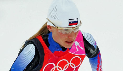 Julija Tschepalowa gewann bei den letzten Olympischen Spielen in Turin Gold mit der Staffel