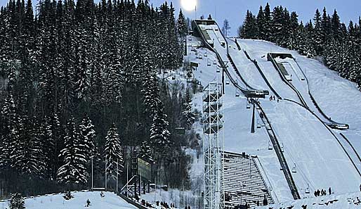 In Lillehammer fehlt es nicht an Schnee: Die Schanzen versinken im kühlen Weiß