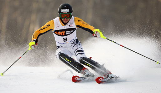 Felix Neureuther verpasste in Val d'Isere um 0,19 Sekunden eine WM-Medaille