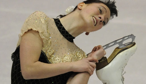 Die erst 16-jährige Sarah Hecken holte 2008 den deutschen Meistertitel