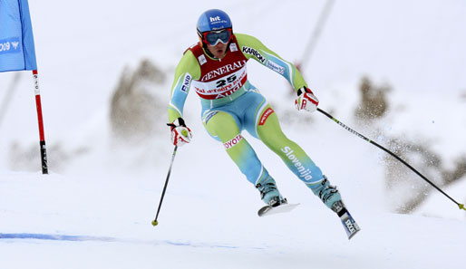 Der Slowene Andrej Jerman feierte seinen ersten Weltcup-Sieg 2007 in Garmisch-Partenkirchen