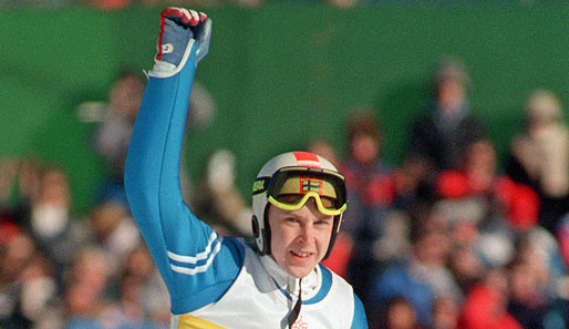 Finnlands ehemaliges Skisprung-Idol Matti Nykänen gewann vier Olympische Goldmedaillen