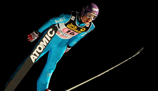 Martin Schmitt holte 2002 in Salt Lake City bei den Olympischen Winterspielen Team-Gold