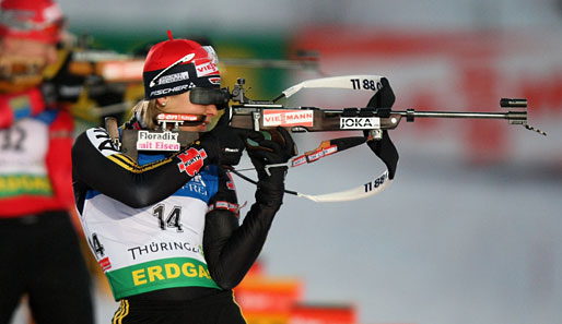 Magdalena Neuner gewann bereits 2008 den Gesamtweltcup der Biathletinnen