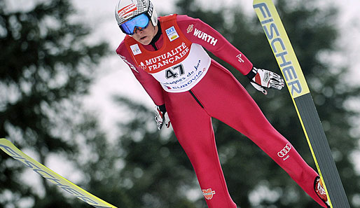 Johannes Rydzek gewann 2010 in Vancouver mit dem Team Bronze