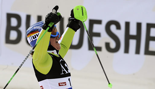 Viktoria Rebensburg triumphiert nach den Winterspielen in Vancouver auch in Sölden