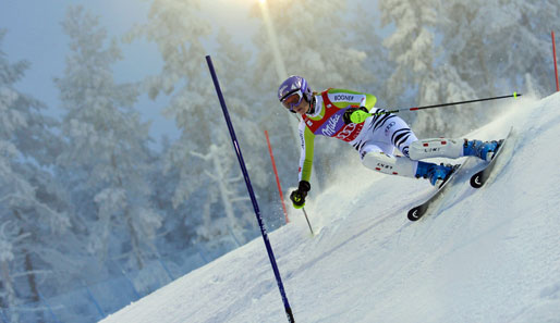 Maria Riesch fährt seit 2001 im Slalom-Weltcup