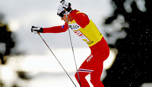 Petter Northug wurde zusammen mit Øystein Pettersen Olympiasieger 2010 im Teamsprint