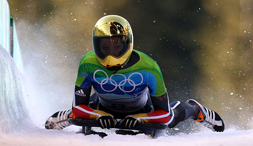Anja Huber landete bei den Olympischen Spielen in Kanada auf dem dritten Rang