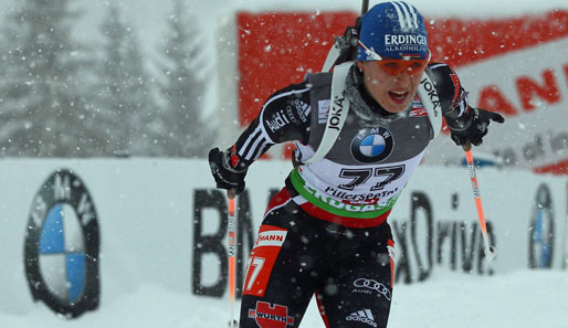 Magdalena Neuner fährt seit 2006 im Weltcup mit