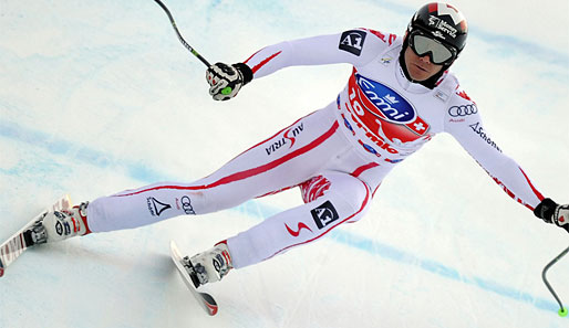 Der Österreicher Michael Walchhofer gewann bei den Olympischen Winterspielen in Turin 2006 Silber