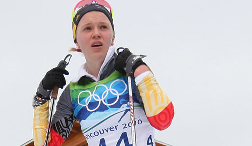 Als Langläuferin gewann Miriam Gössner Staffel-Silber bei Olympia in Vancouver