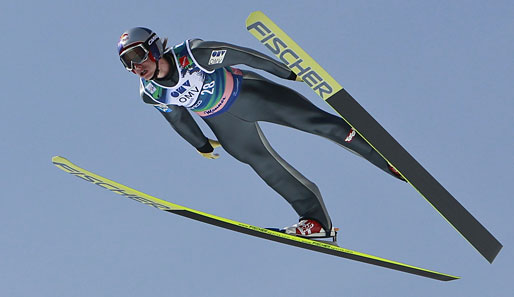 Gregor Schlierenzauer holte mit Österreich in Vancouver Gold im Mannschaftswettbewerb